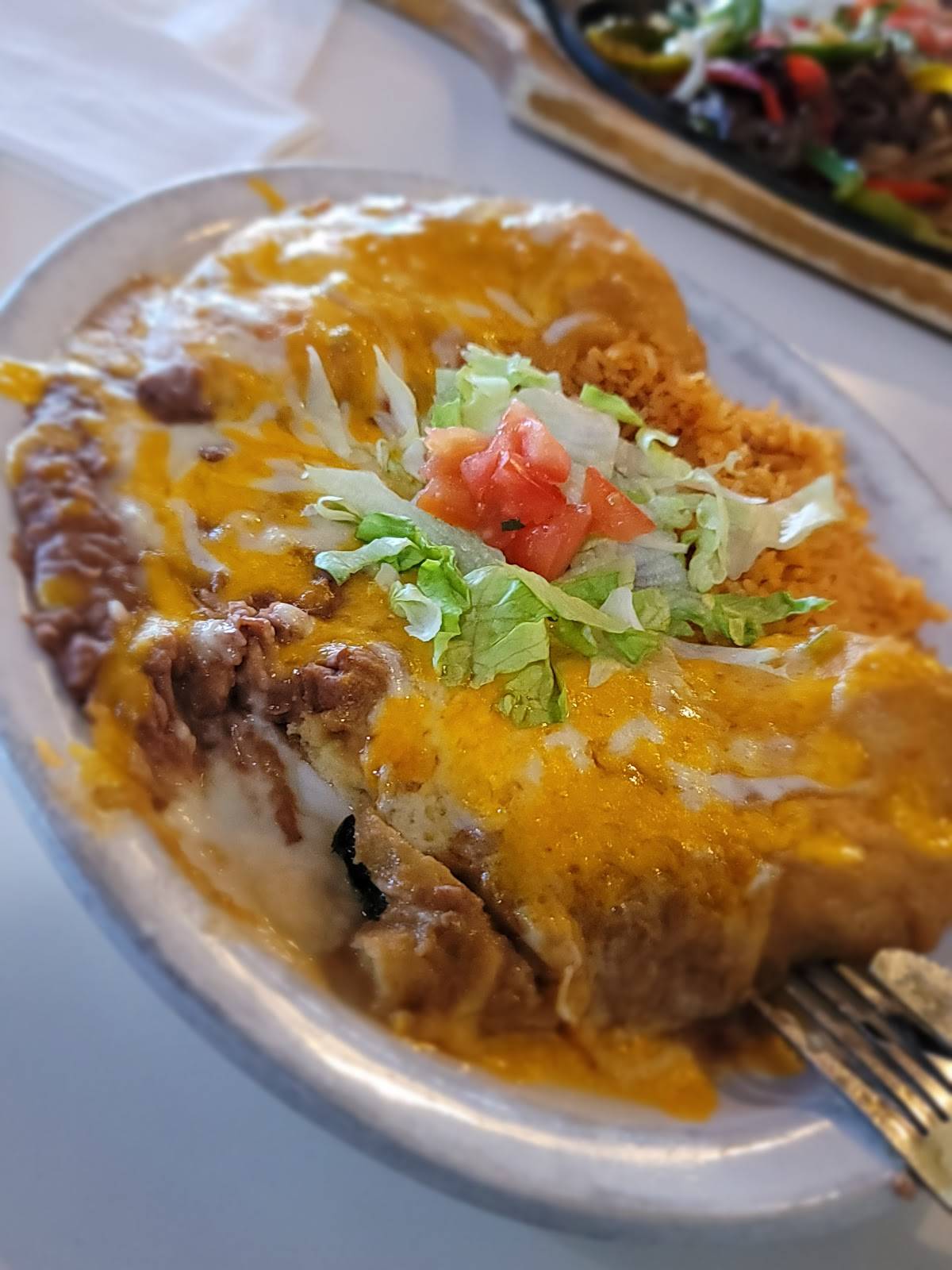 Menu at Pepper Garcia's restaurant, Santa Maria