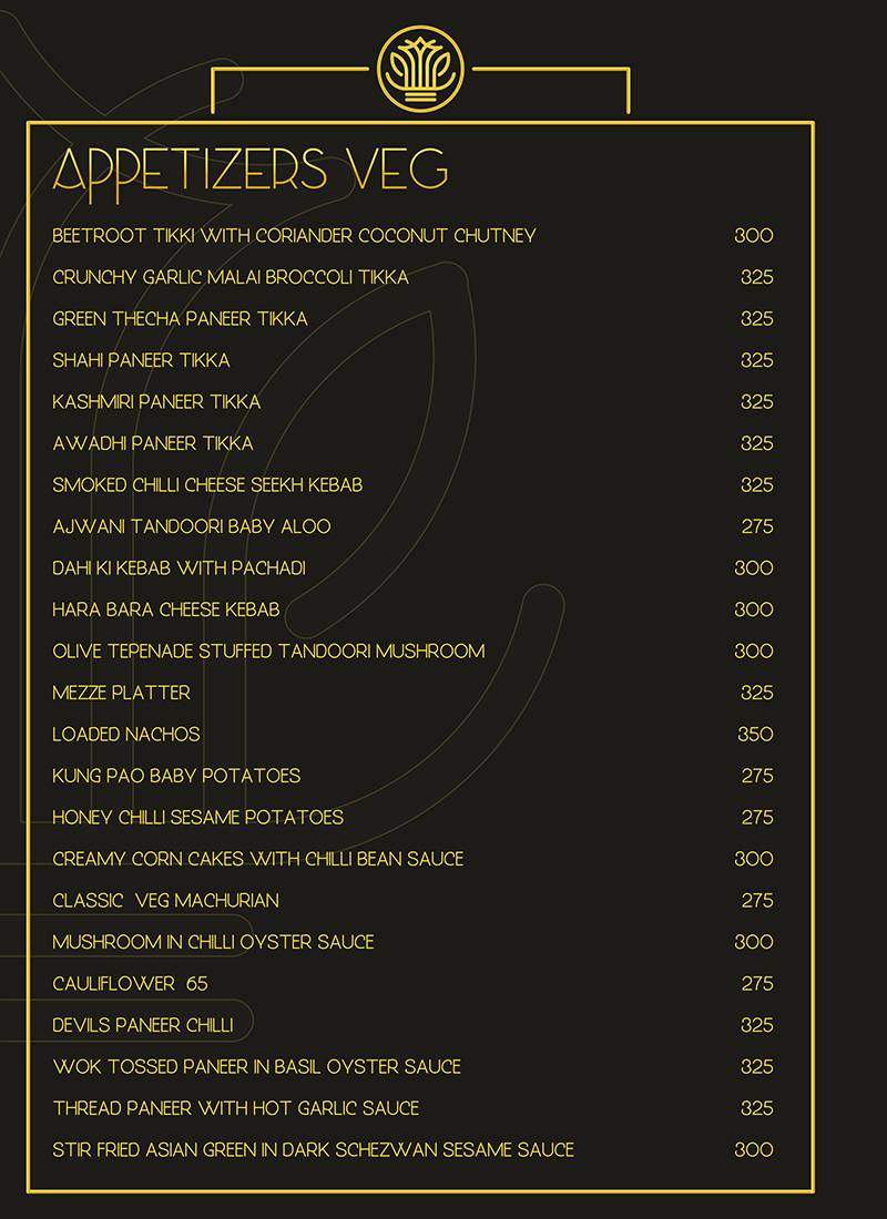 Menu At Tamara Banquet Restaurant Nashik menu-at-tamara-banquet-restaurant-nashik