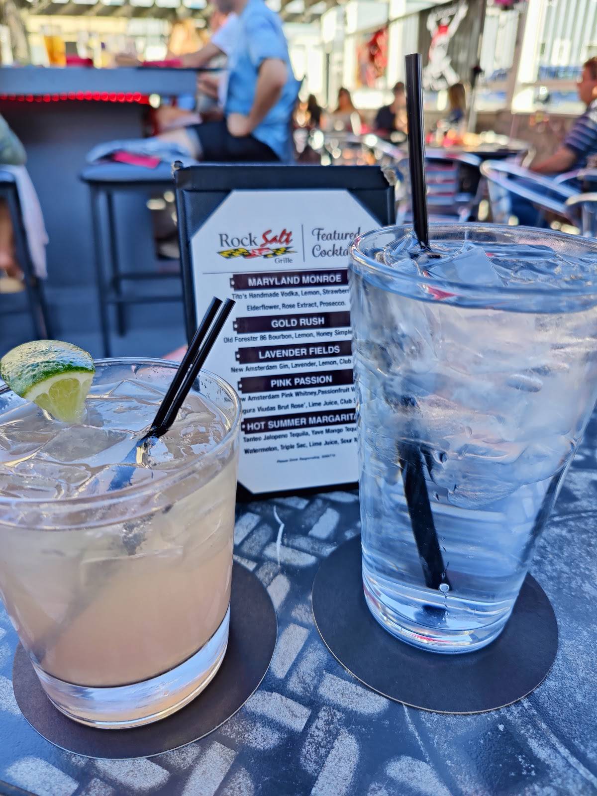 Menu at RockSalt Grille restaurant, Westminster