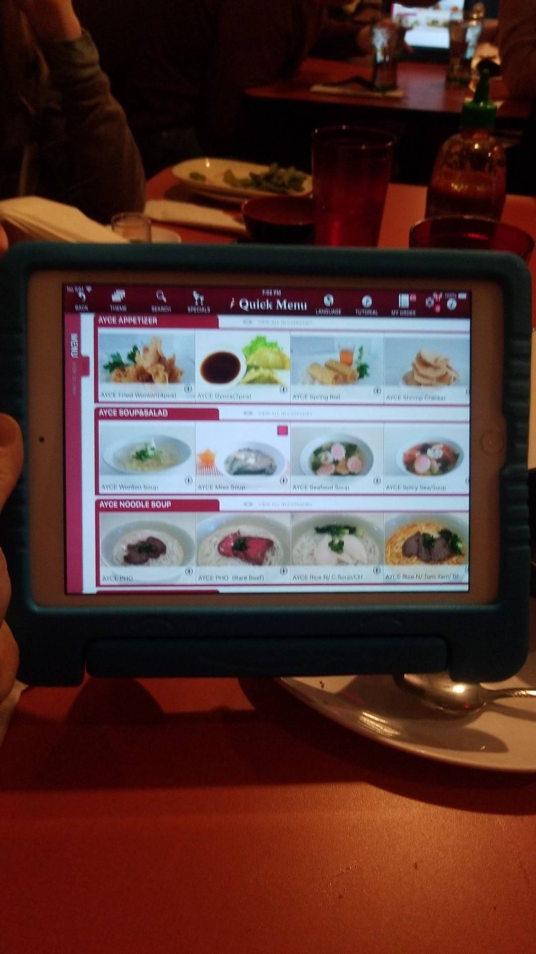 Menu at Rose Apple restaurant, Sudbury, Paris St