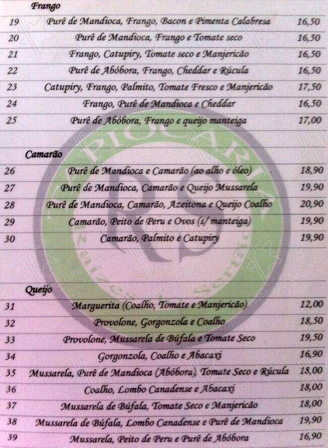 Menu Em Tapiocaria Ra Zes Do Sert O Pub Bar Bras Lia Ccsb