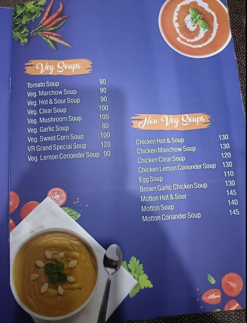 Menu at SITARA GRAND FAMILY RESTAURANT, Giddalur