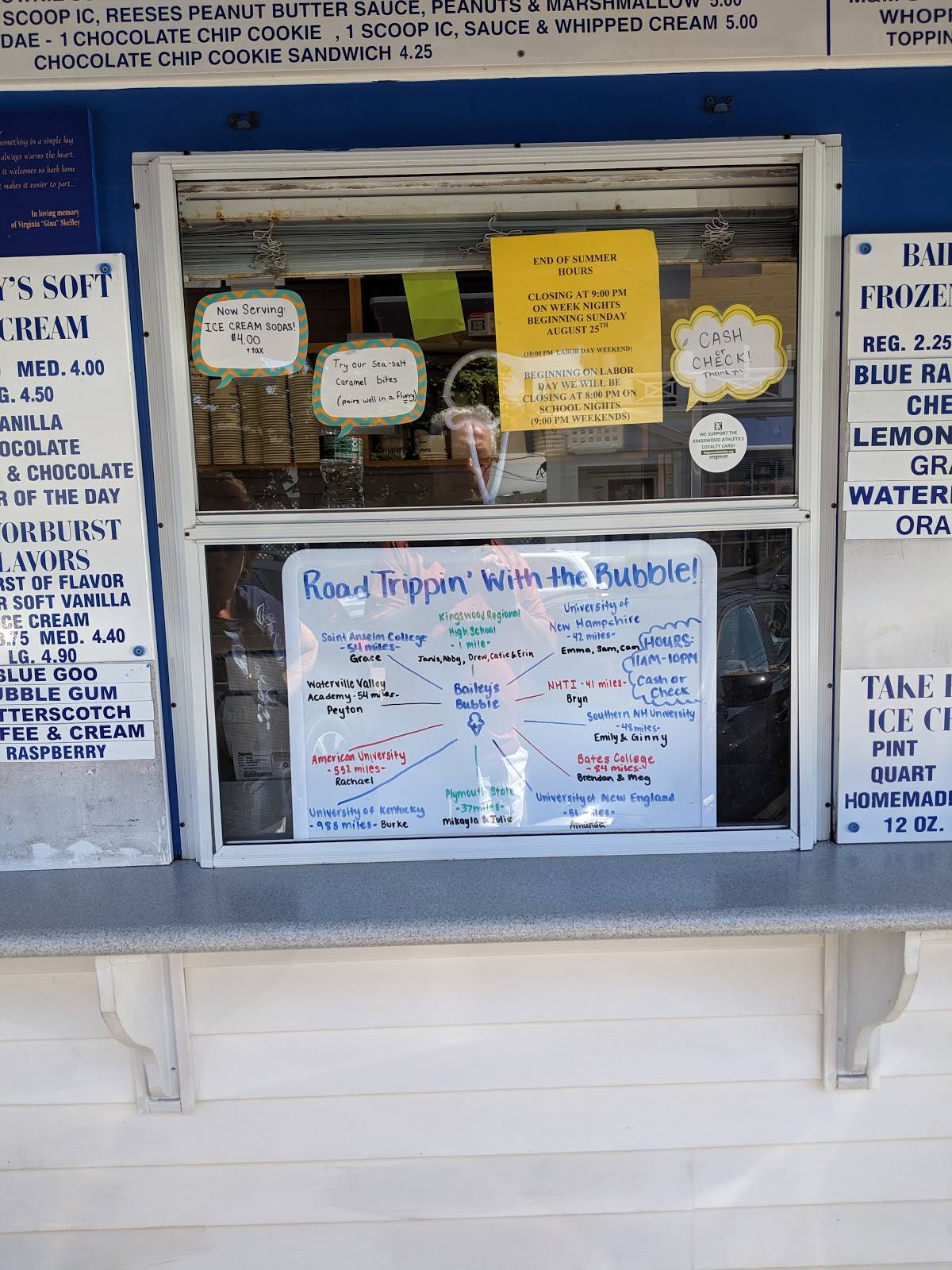 Menu at Wolfeboro Dockside Grille & Dairy Bar, Wolfeboro