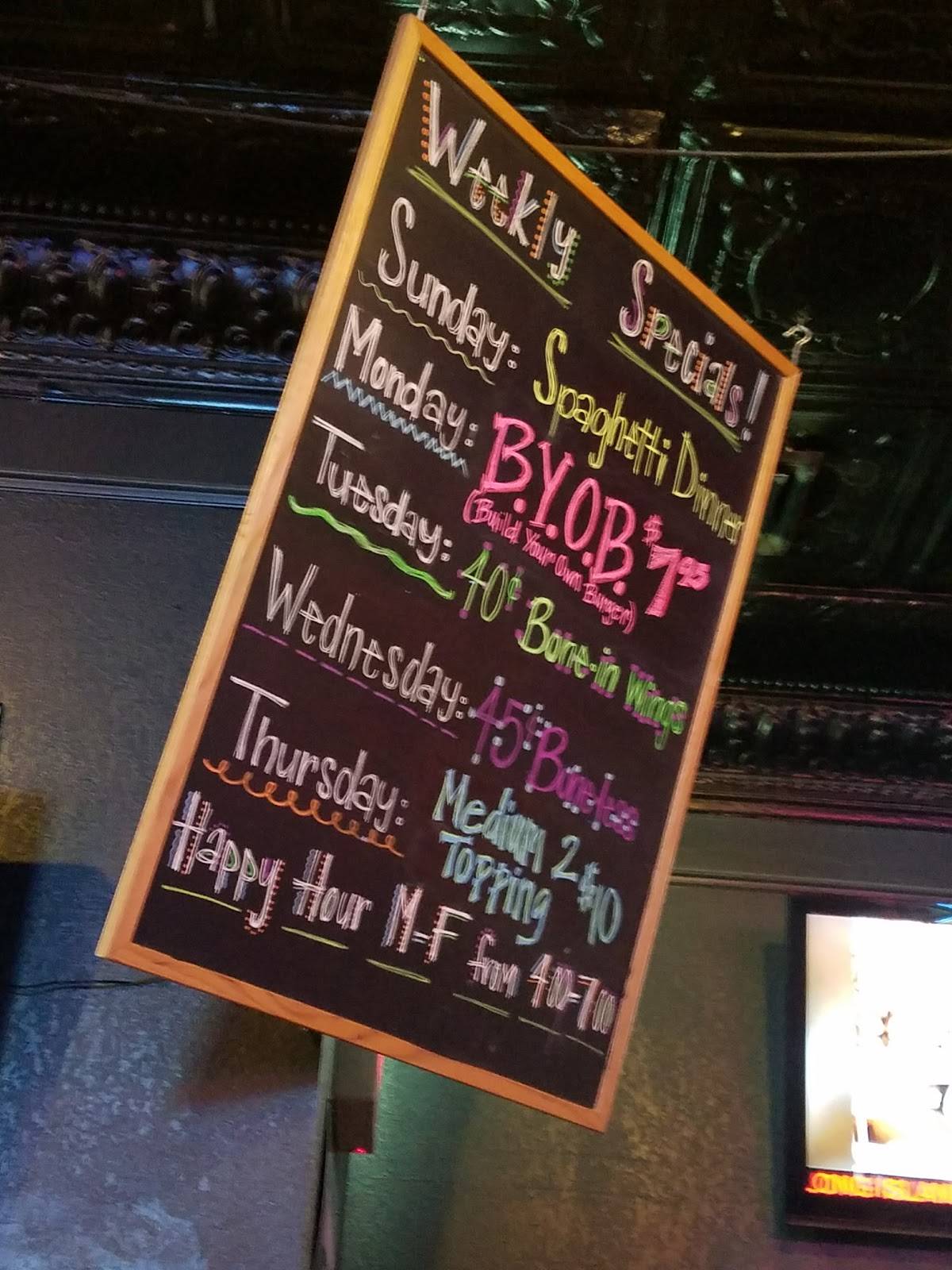 Menu at Baker's Pizza Sports Shack pub & bar, Bucyrus
