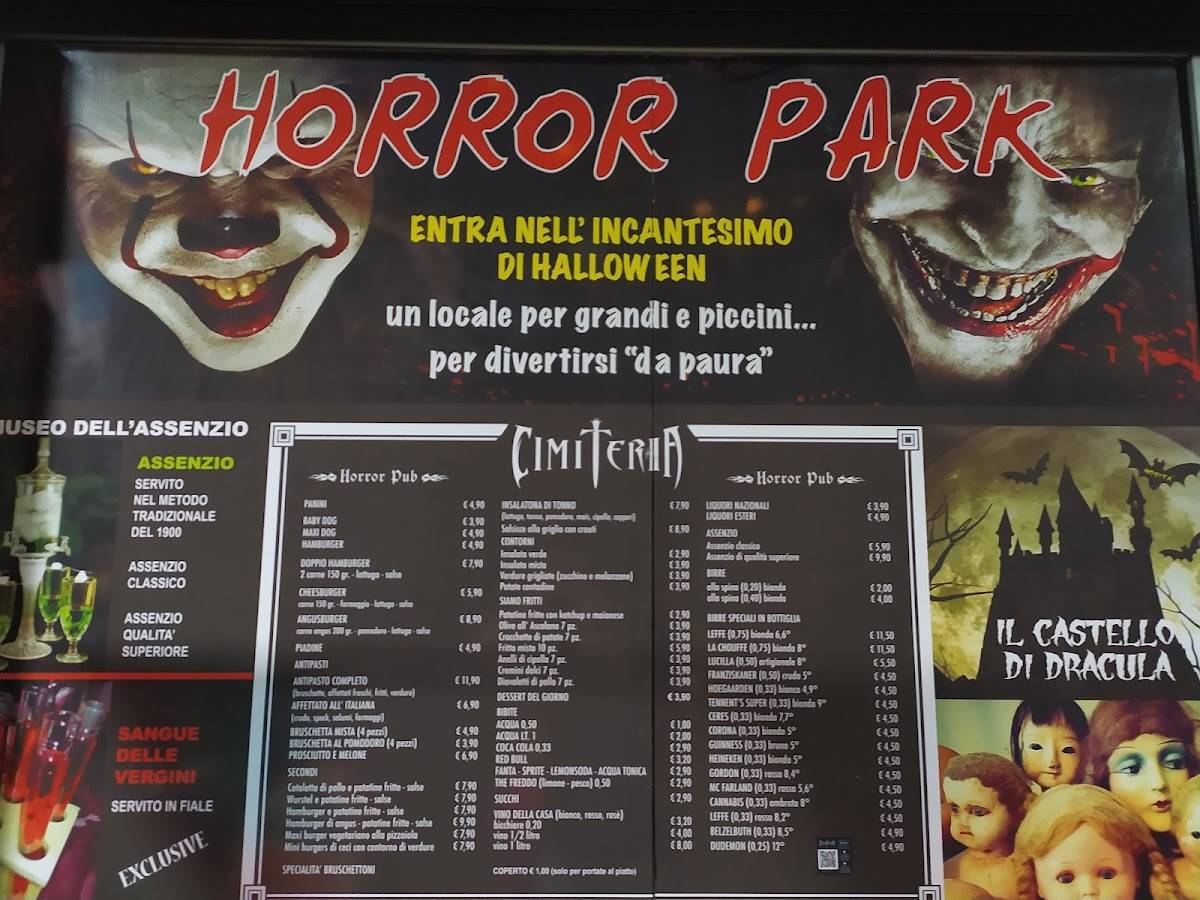 Visita al Cimiteria Horror Park