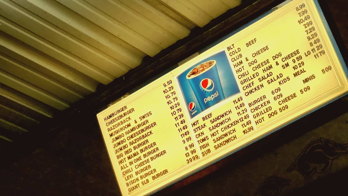 Menu at Ed Walker's DriveIn & Restaurant, Fort Smith