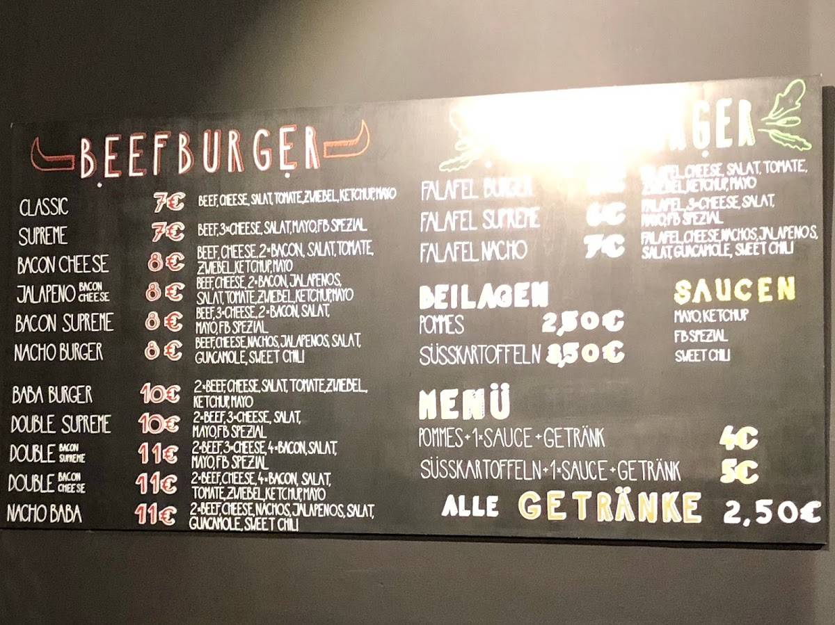 Speisekarte von FOOD BROTHER restaurant, Hannover, Seilwinderstraße 3
