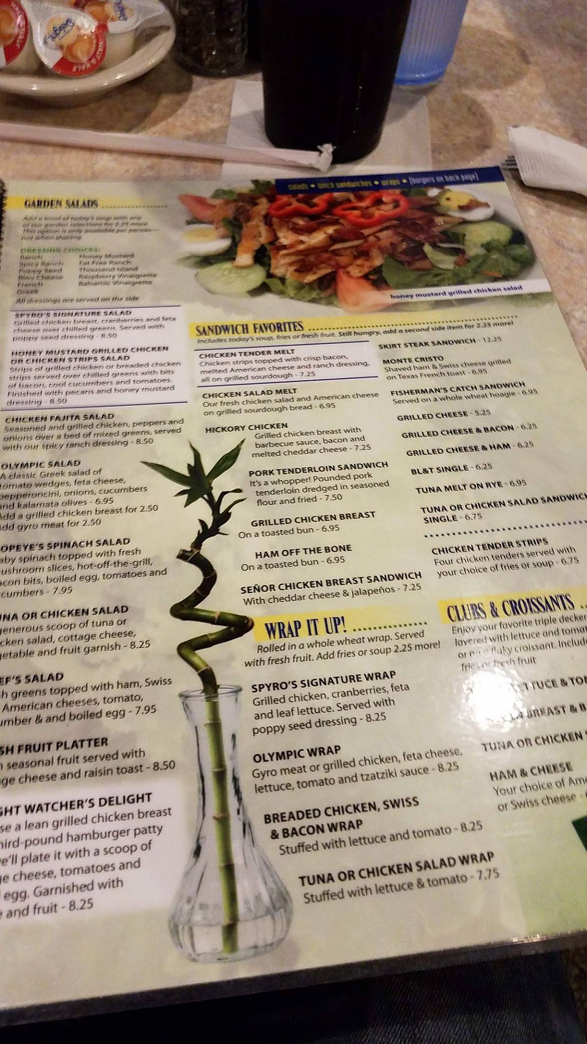 Menu at BREAKFAST CLUBB 2 (Formerly Spyro's), Fort Wayne, W Jefferson