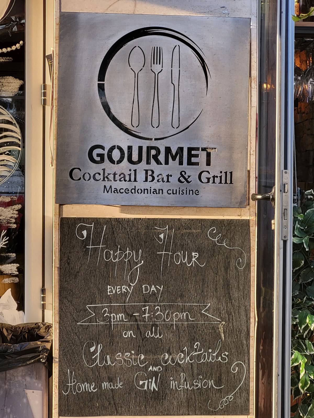 Menu at Gourmet Cocktail Bar & Grill, Sliema