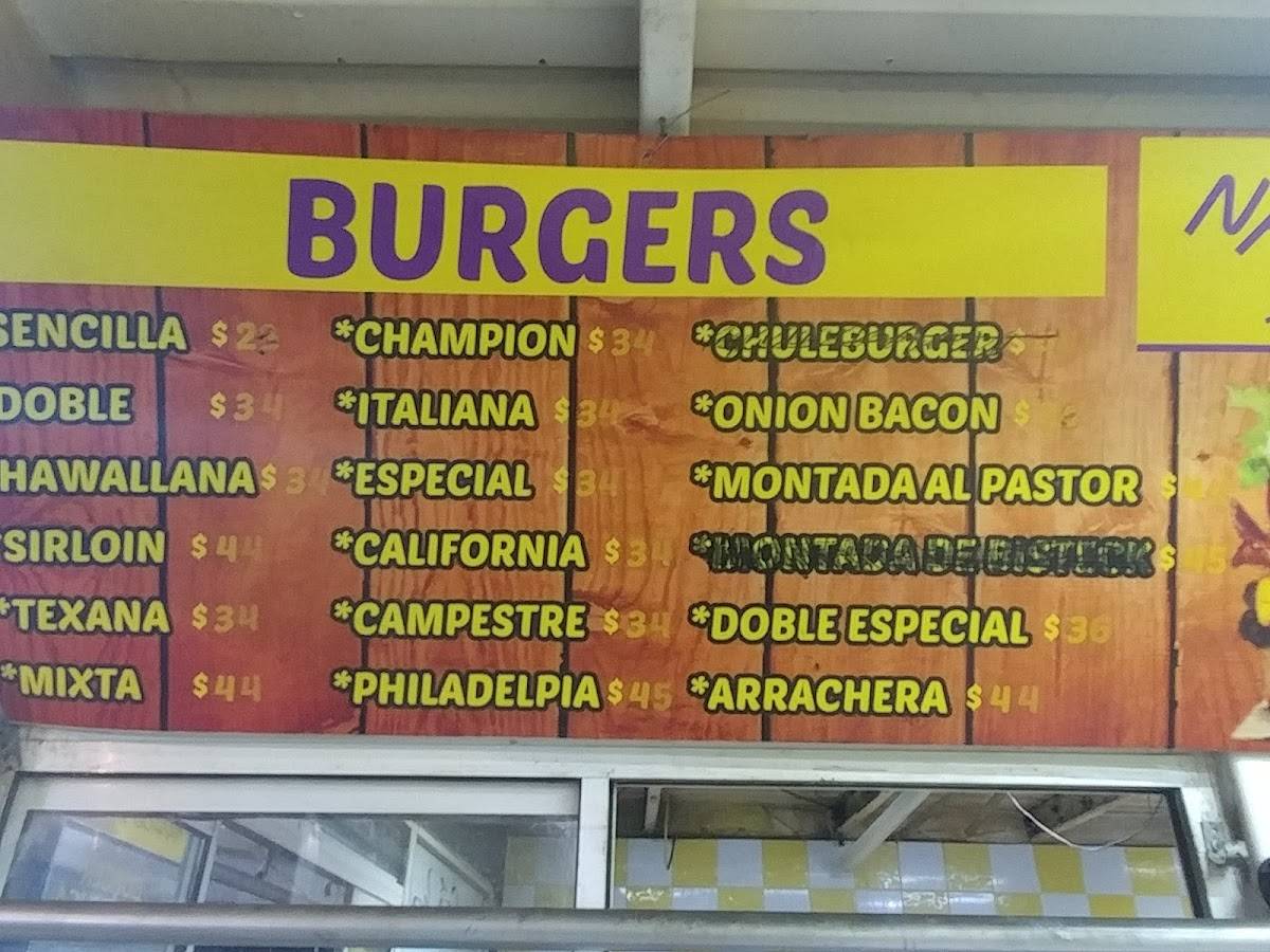 Carta Del Restaurante Nando S Burger Ciudad Juarez Henequ N