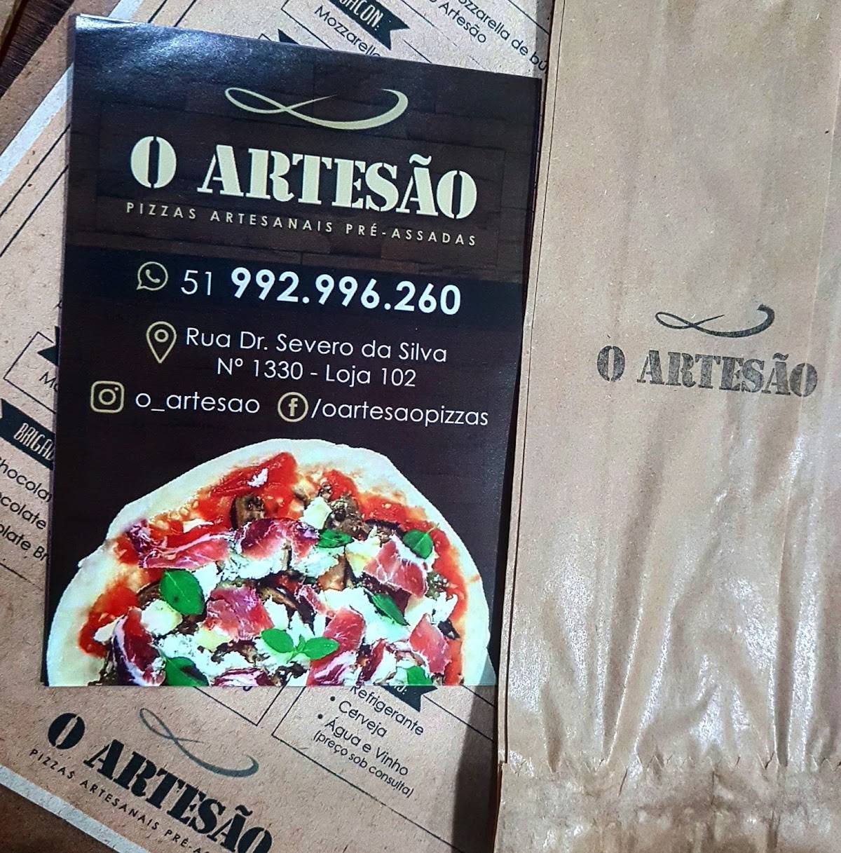 Menu Em O Artes O Pizzas Frescas Para Assar Em Casa Restaurante Canoas