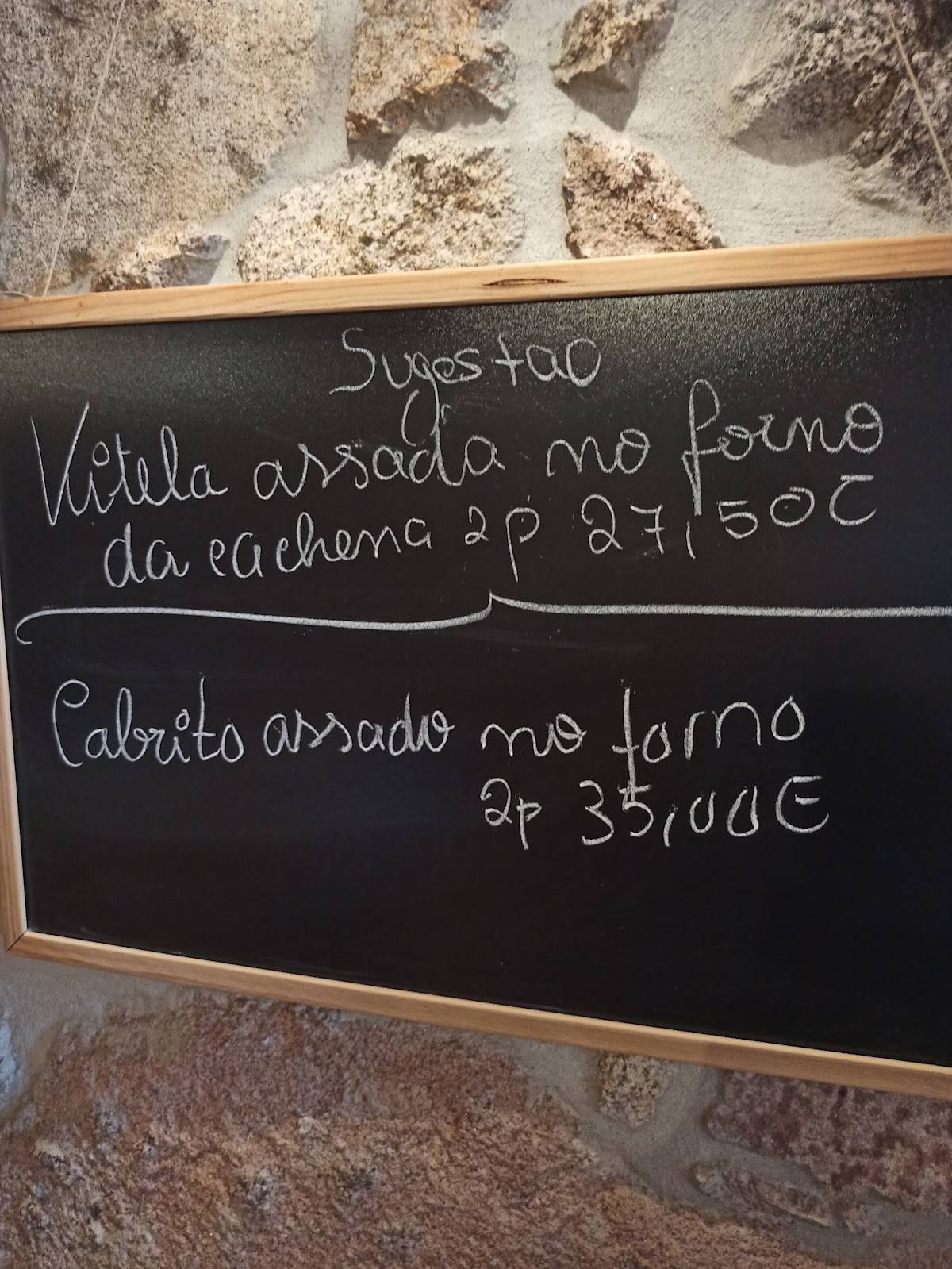 Menu Em O Lagar Restaurante Arcos De Valdevez