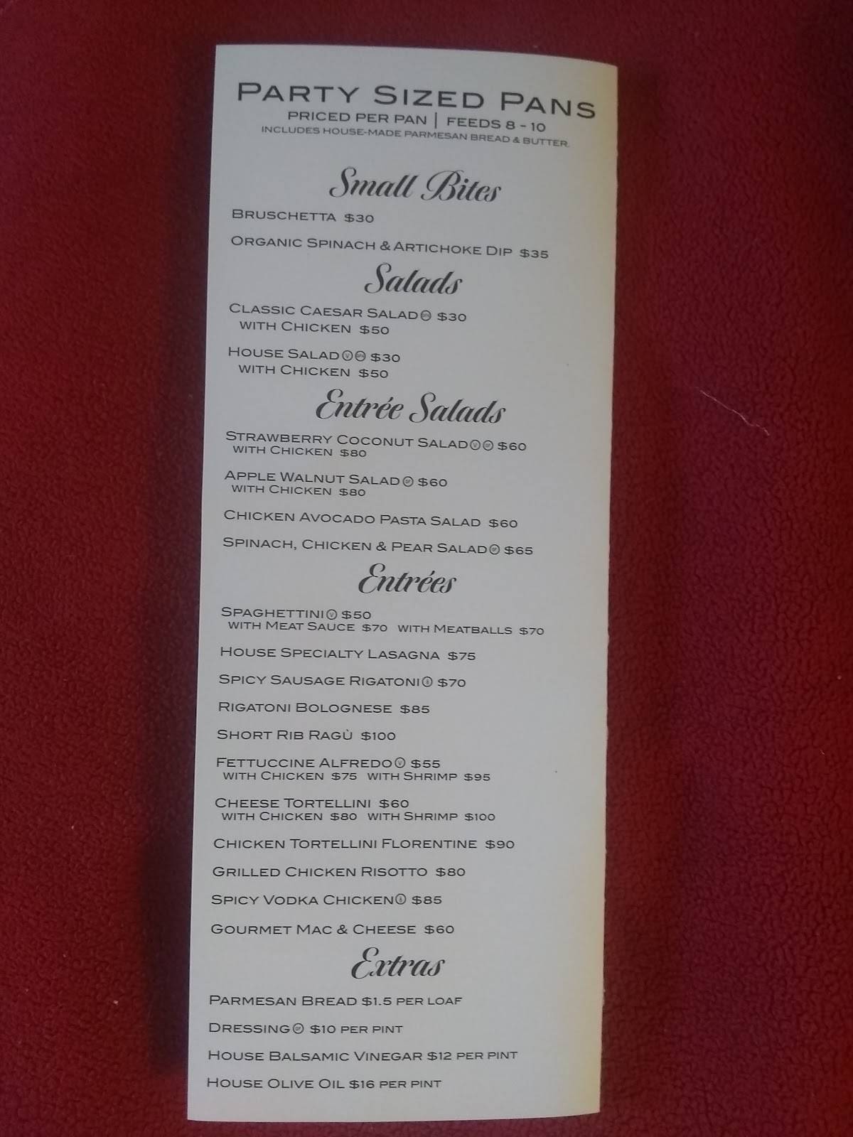 Menu at Pepperoni Grill Memorial Rd pub & bar, Oklahoma City