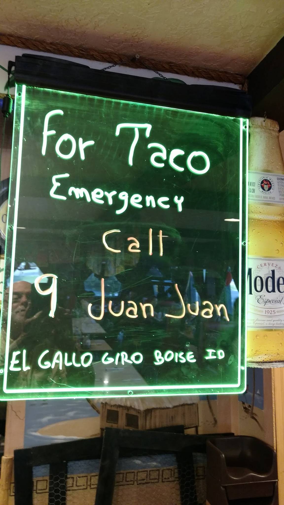 Menu at El Gallo Giro Mexican Restaurant & Bar, Garden City, N Glenwood St