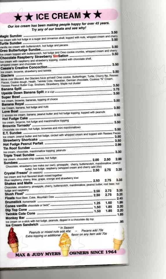 Magic Wand Restaurant menu