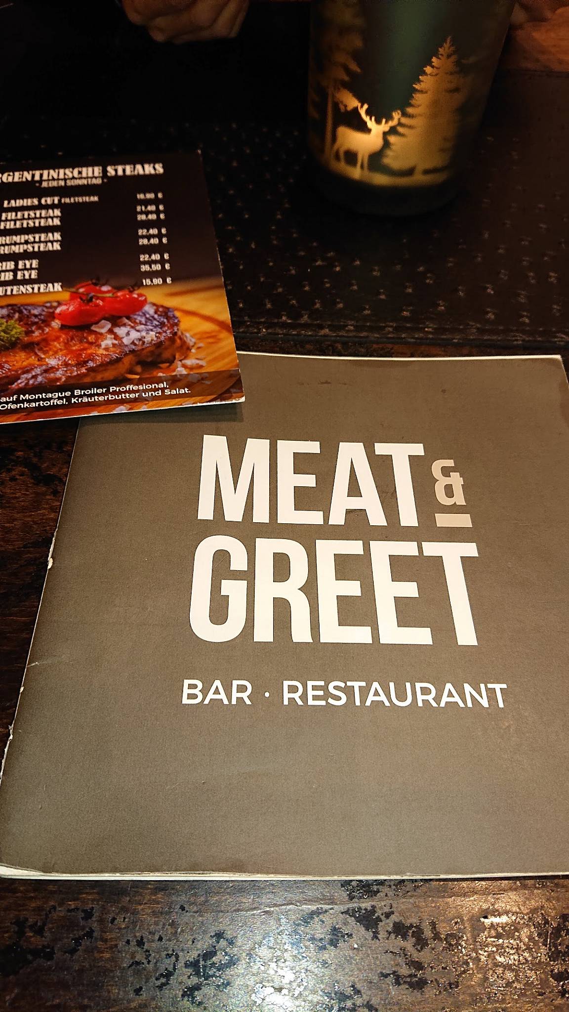 Speisekarte von Meat & Greet restaurant, Ahlen