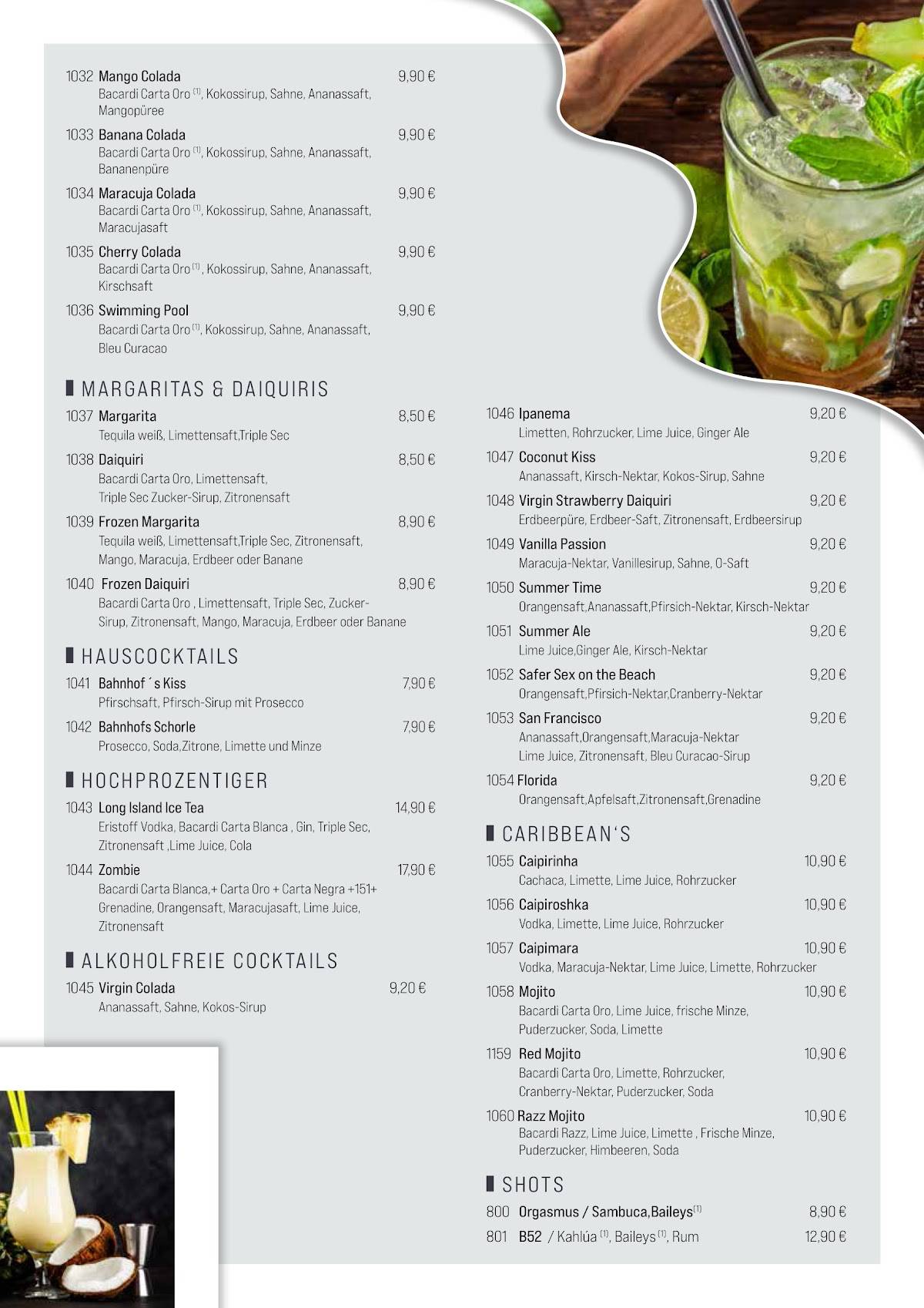 Speisekarte von Restaurant Steak Burger Neuer Bahnhof, Sinsheim
