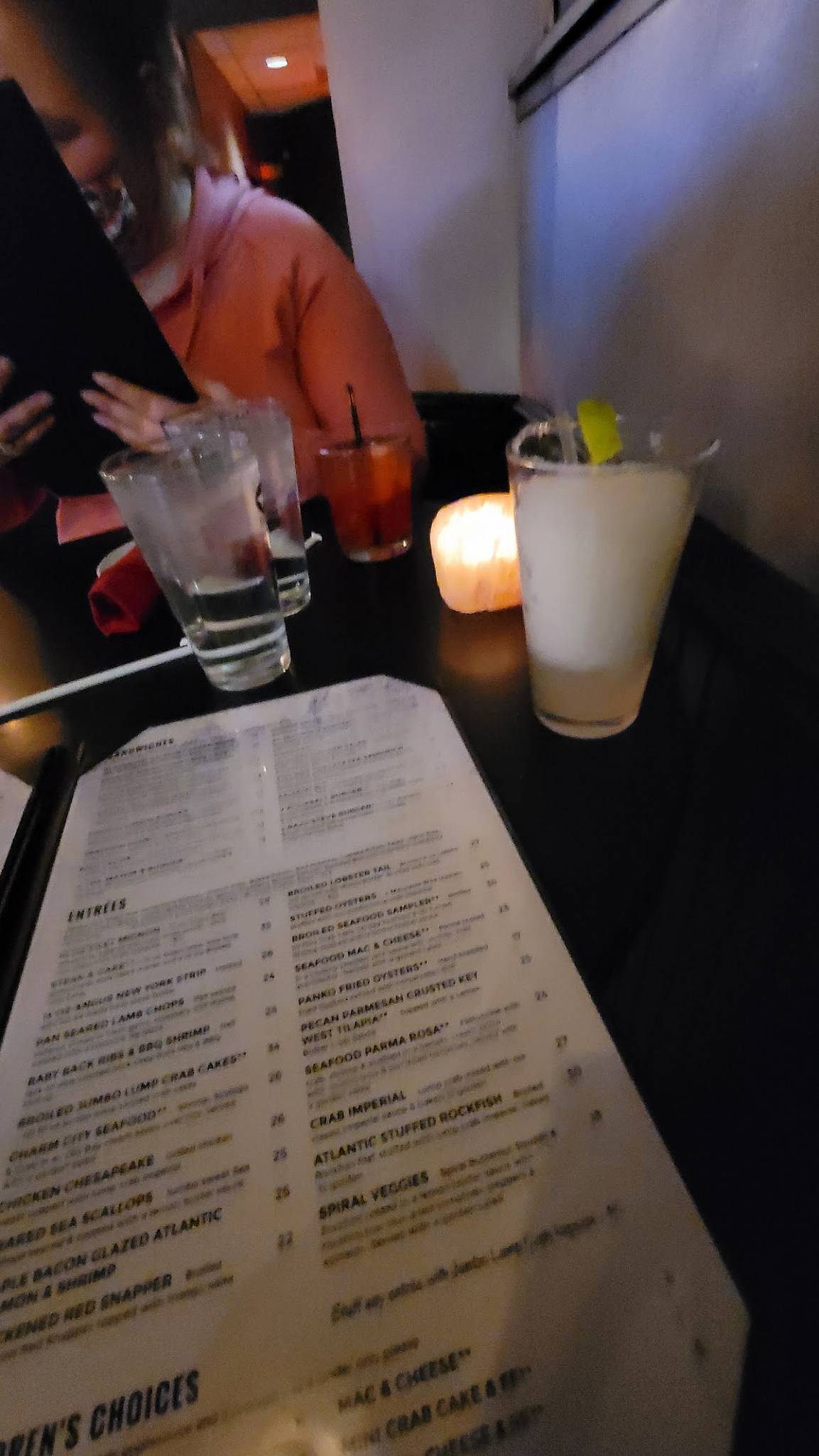 Menu at RockSalt Grille restaurant, Westminster