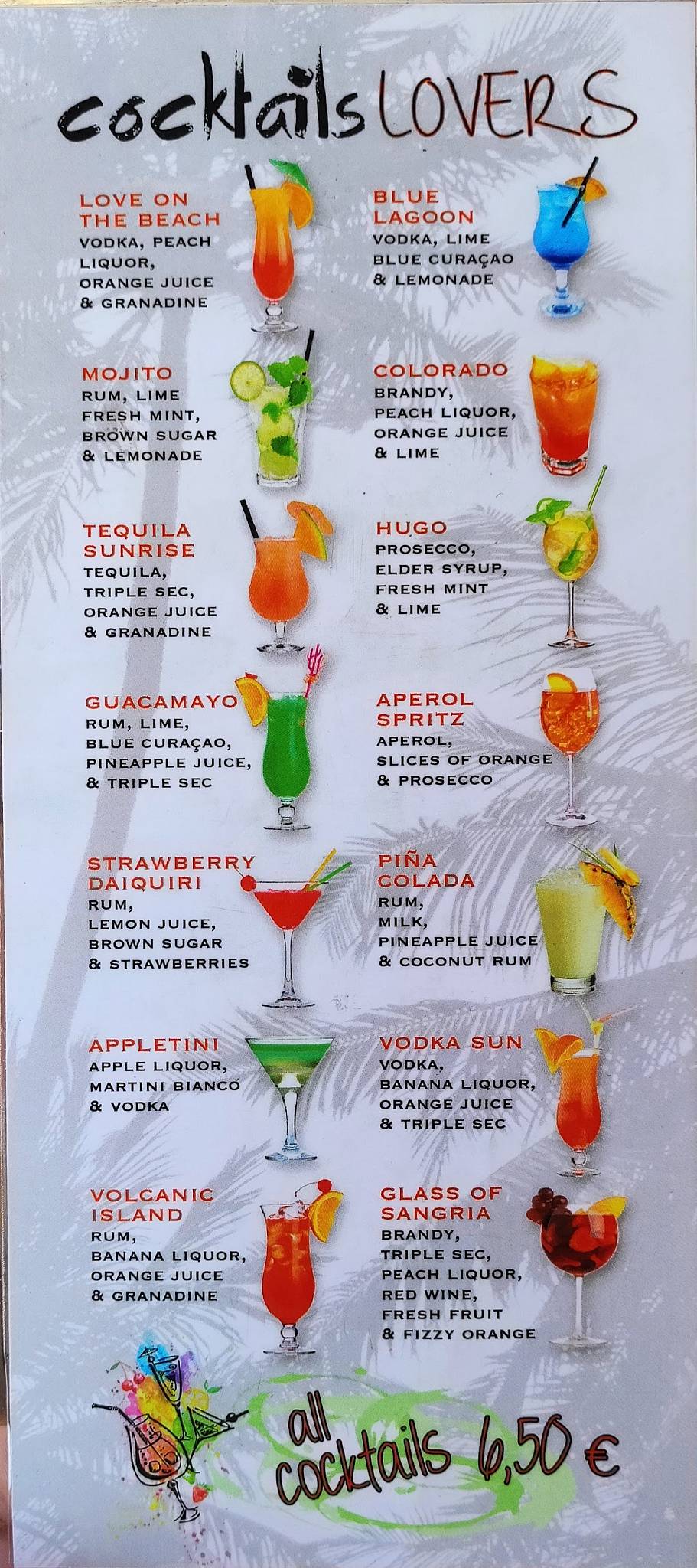 Menu at Steak House Pizzeria Venecia, Cales de Mallorca
