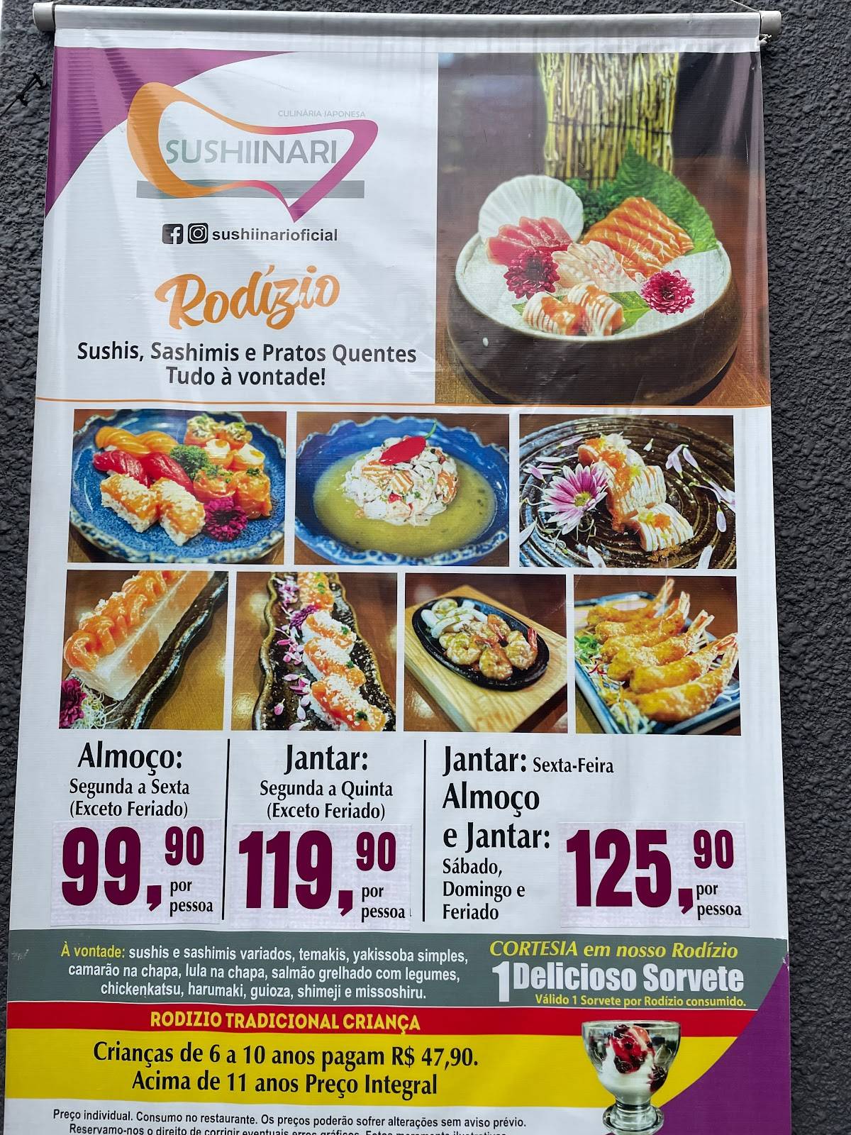 Menu em Sushi Inari Osasco restaurante, Osasco
