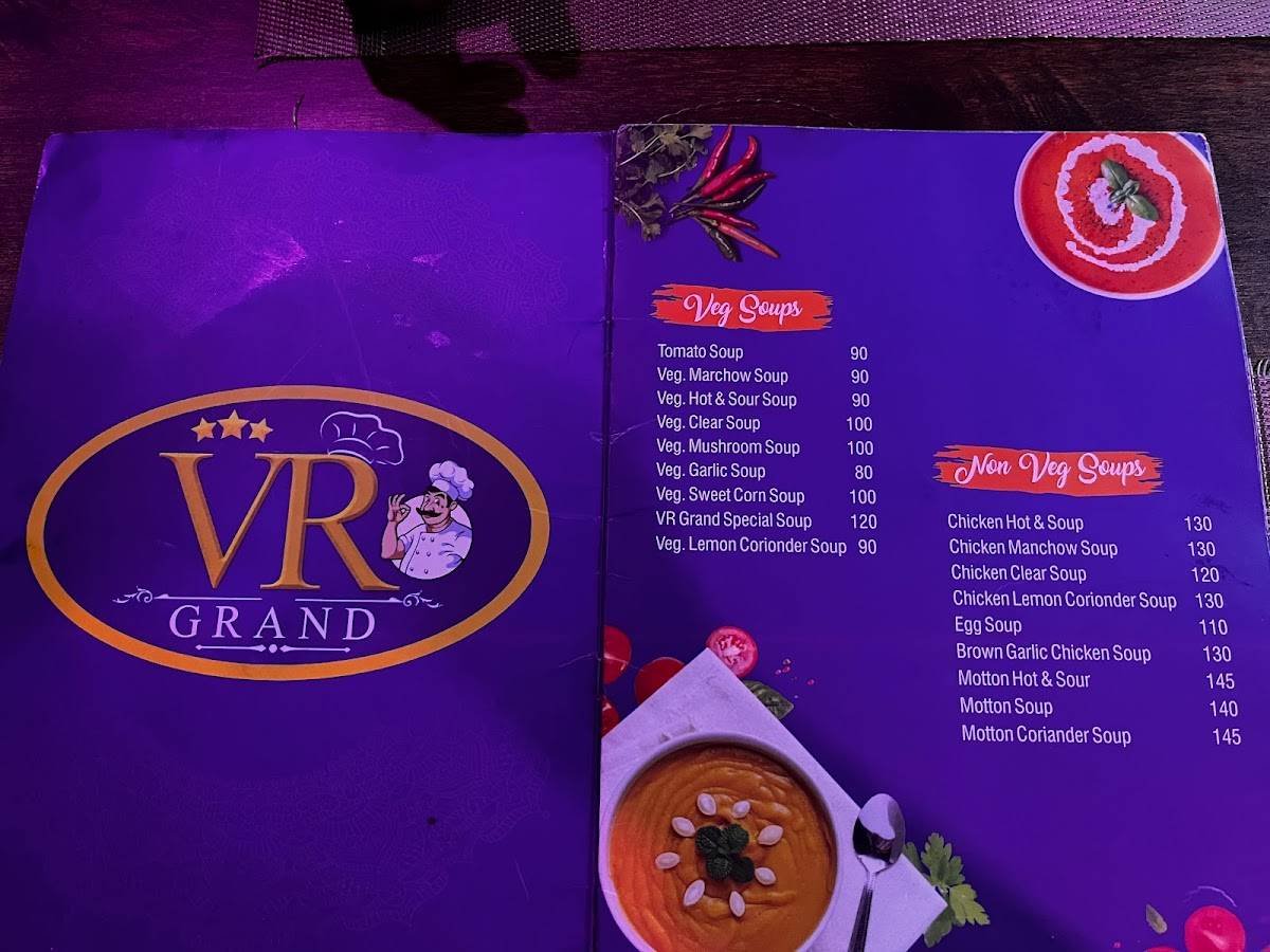 Menu at SITARA GRAND FAMILY RESTAURANT, Giddalur