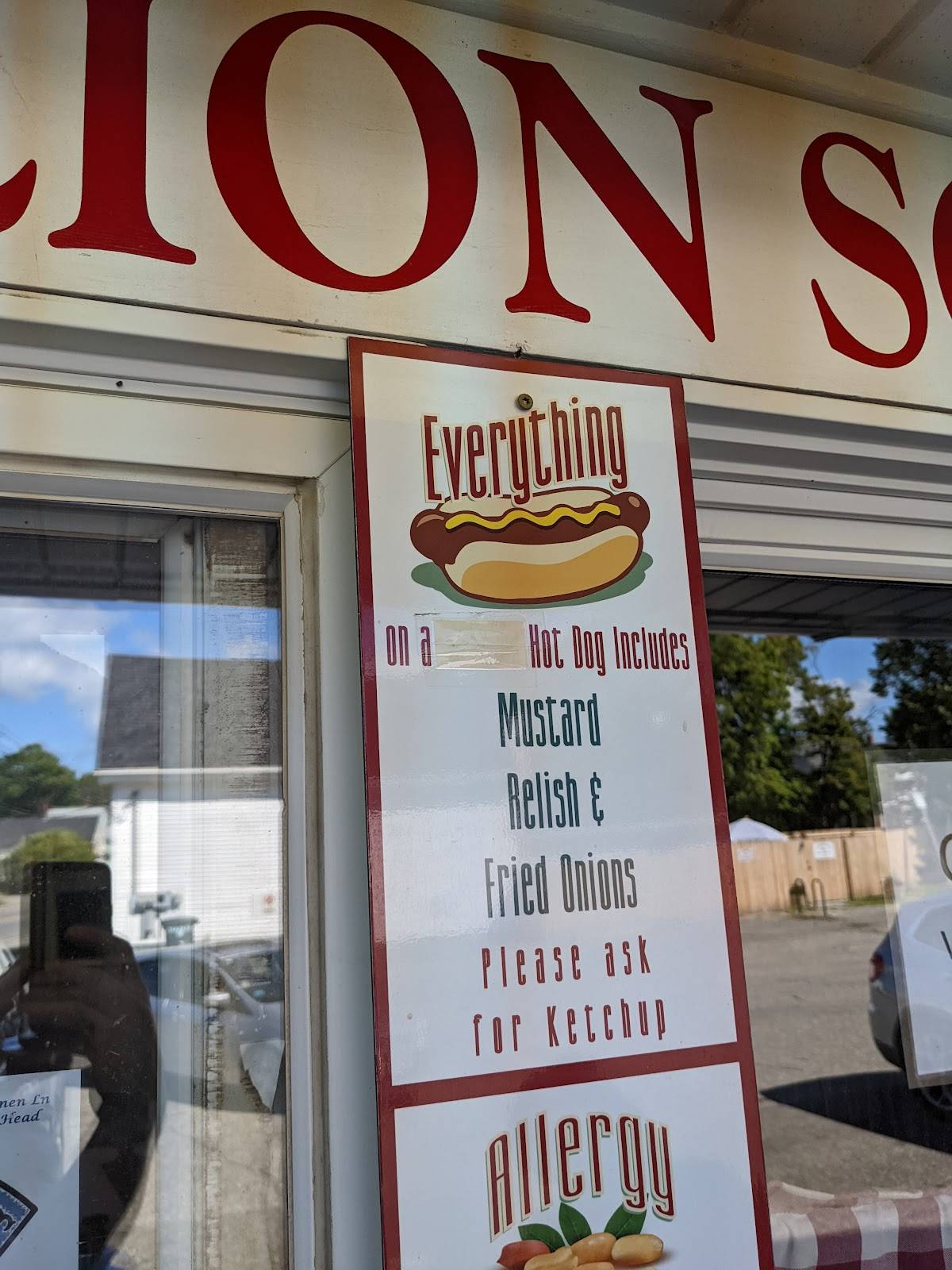 Menu at Wasses Hot Dogs restaurant, Rockland, 2 N Main St