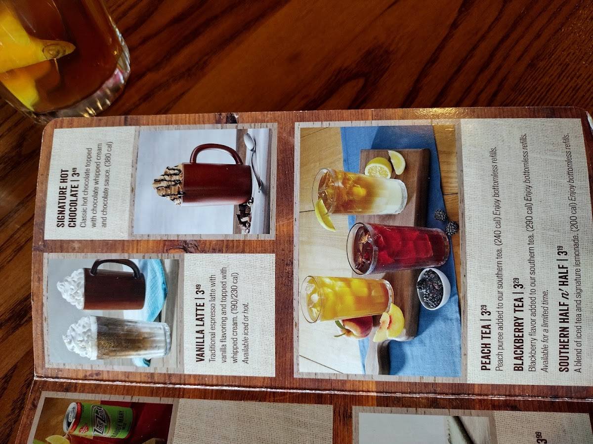 Menu at Cracker Barrel Old Country Store, Zanesville