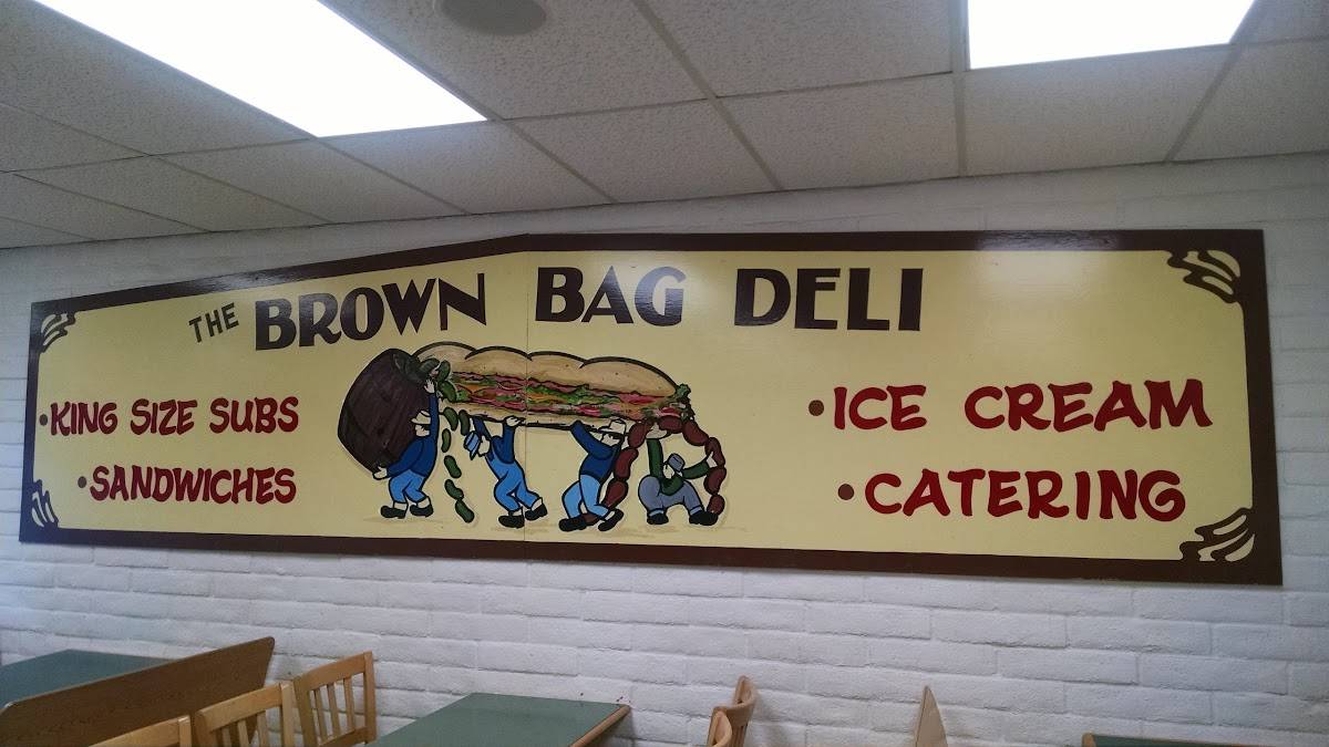 Menu at Brown Bag Deli restaurant, Alamogordo