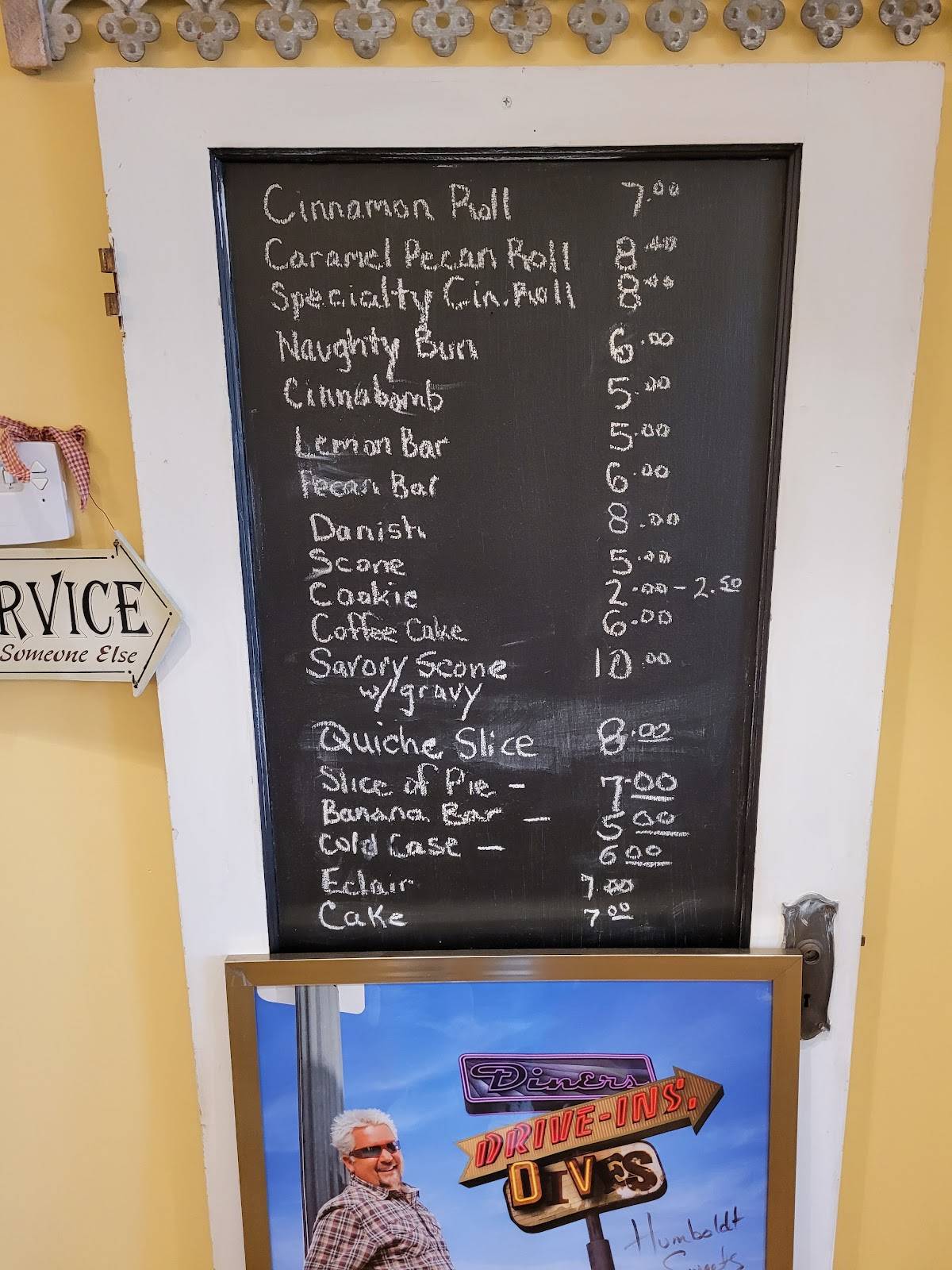 Menu at Humboldt Sweets Bakery, Henderson, 670 S Green Valley Pkwy 110