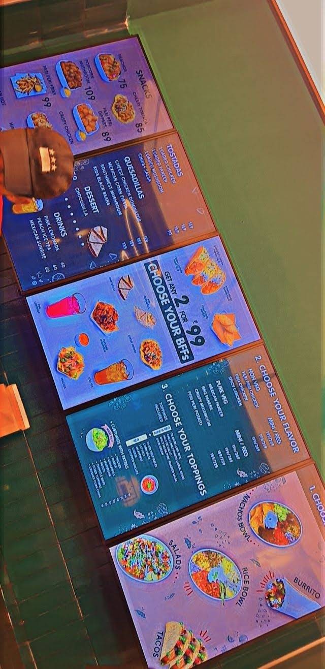 Menu at California Burrito Mexican Grill Punjagutta, Hyderabad