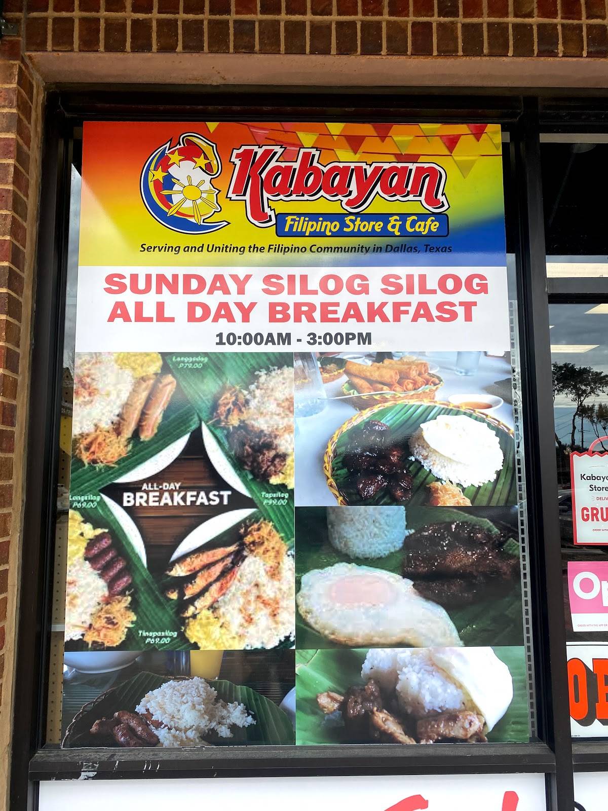 Menu At Kabayan Filipino Store Cafe Dallas Tx Dallas