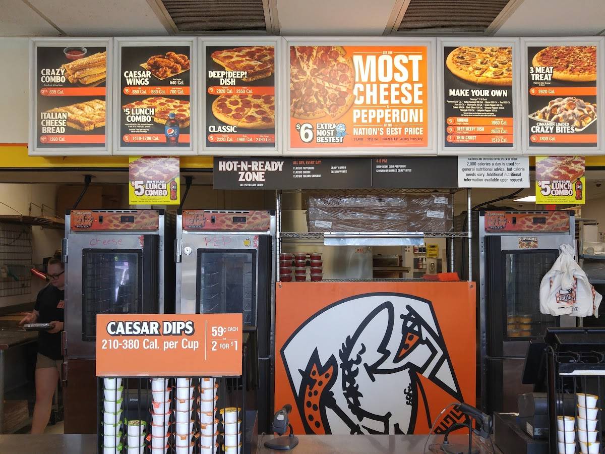 Menu at Little Caesars Pizza restaurant, Muncie, 101 E McGalliard Rd