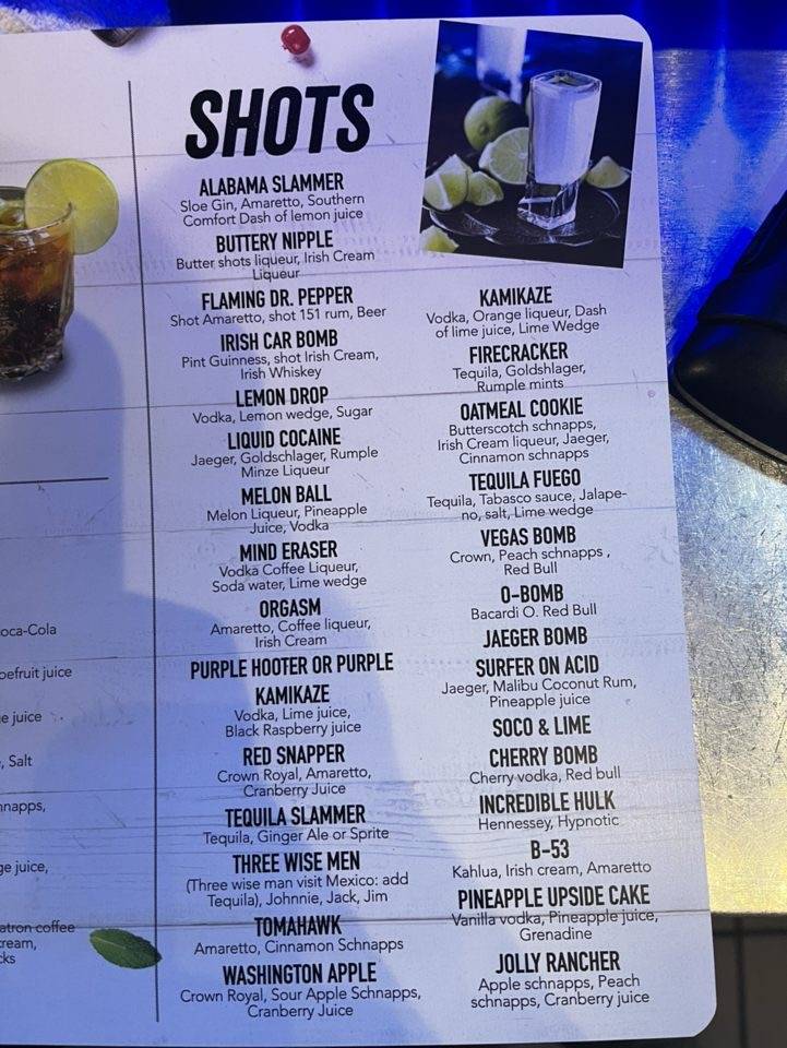Menu at El Mariachi Mexican Restaurant, Metter