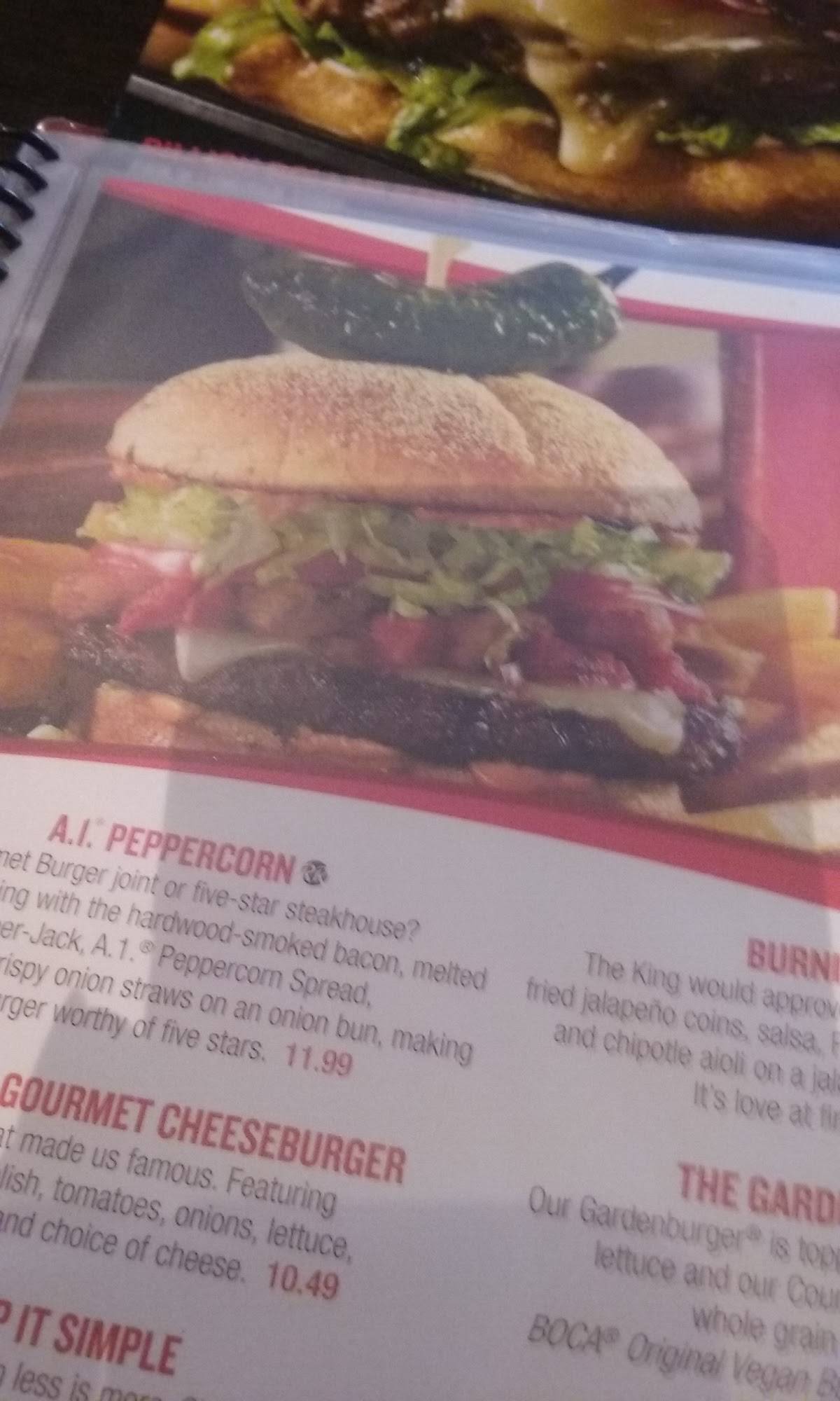 Menu At Red Robin Gourmet Burgers And Brews Restaurant Missoula