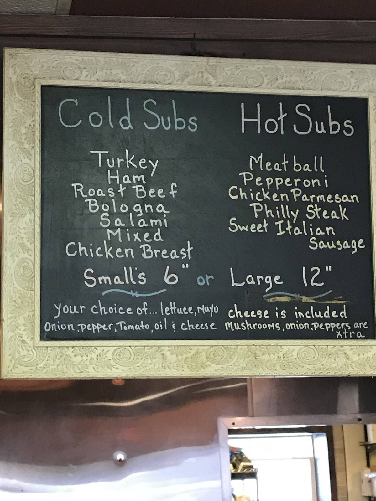 Menu at New York Pizzeria, Cato, Main St
