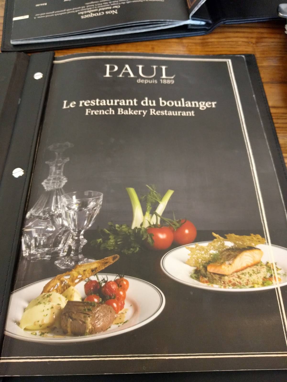 Menu at PAUL Melrose Arch restaurant, Johannesburg, Melrose Arch Corner
