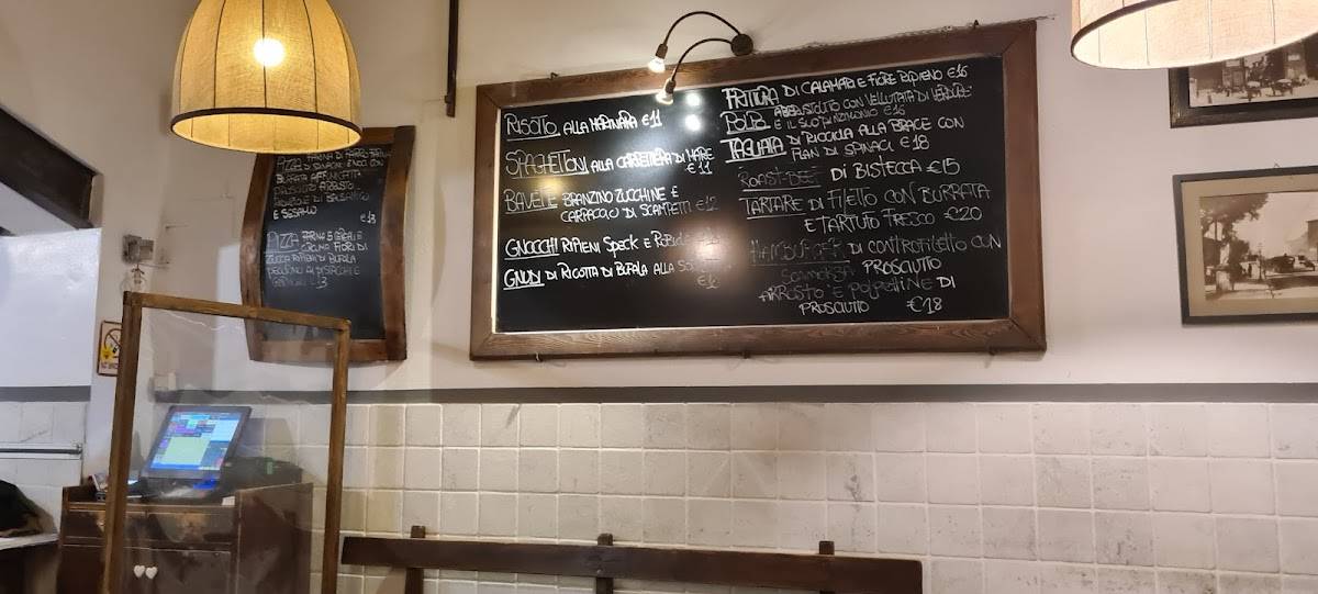 Menu da Pizzeria Antica Porta, Firenze