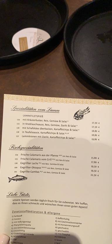Speisekarte Von Restaurant El Greco Der Grieche Wachenheim An Der speisekarte-von-restaurant-el-greco-der-grieche-wachenheim-an-der