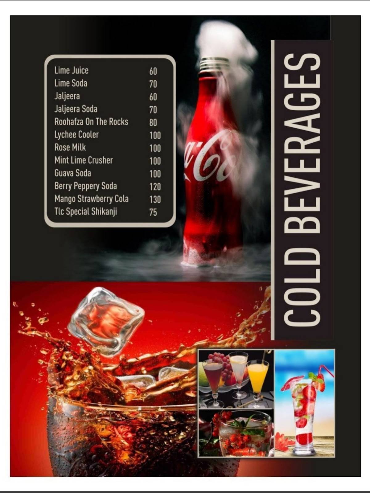 Menu at The Lassi Corner, Hazaribagh
