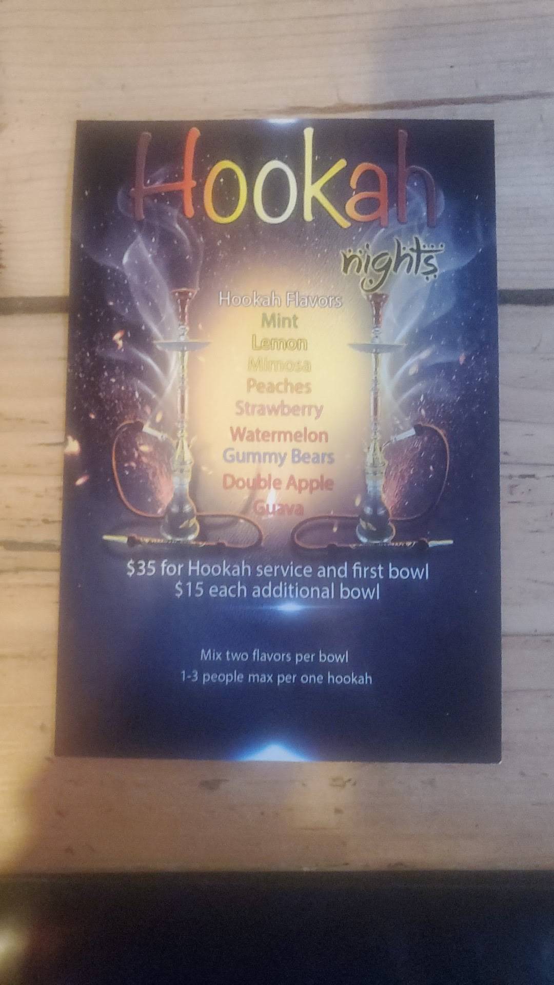 Menu at The Swingin' Door pub & bar, San Mateo