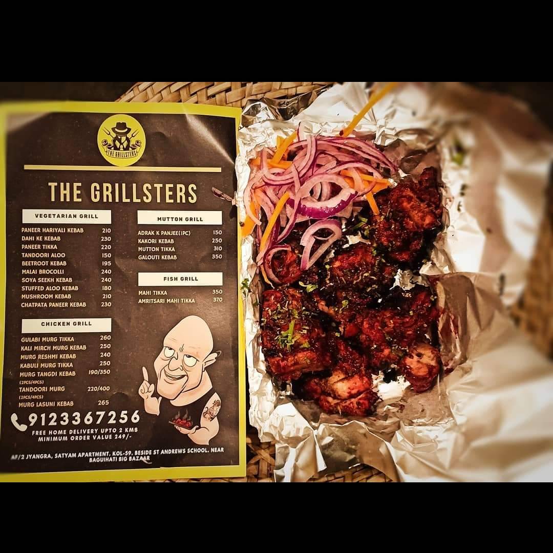 Menu at The Grillsters, Kolkata
