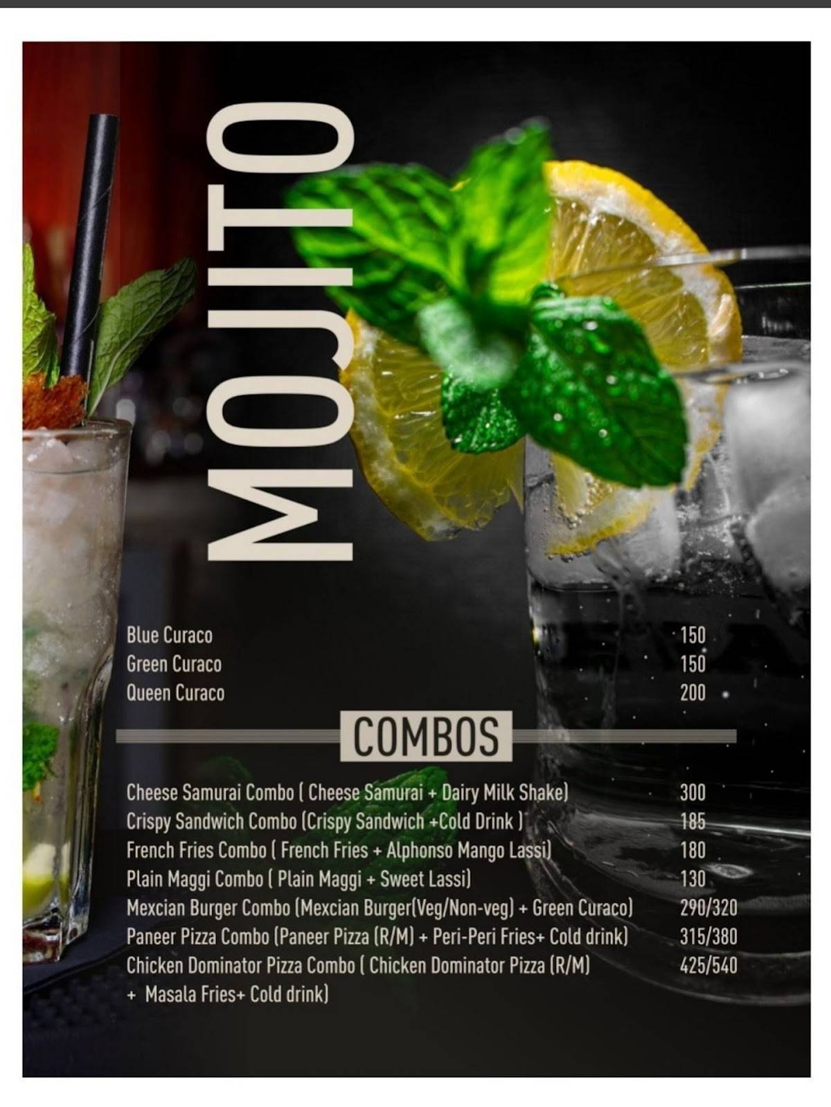 Menu at The Lassi Corner, Hazaribagh