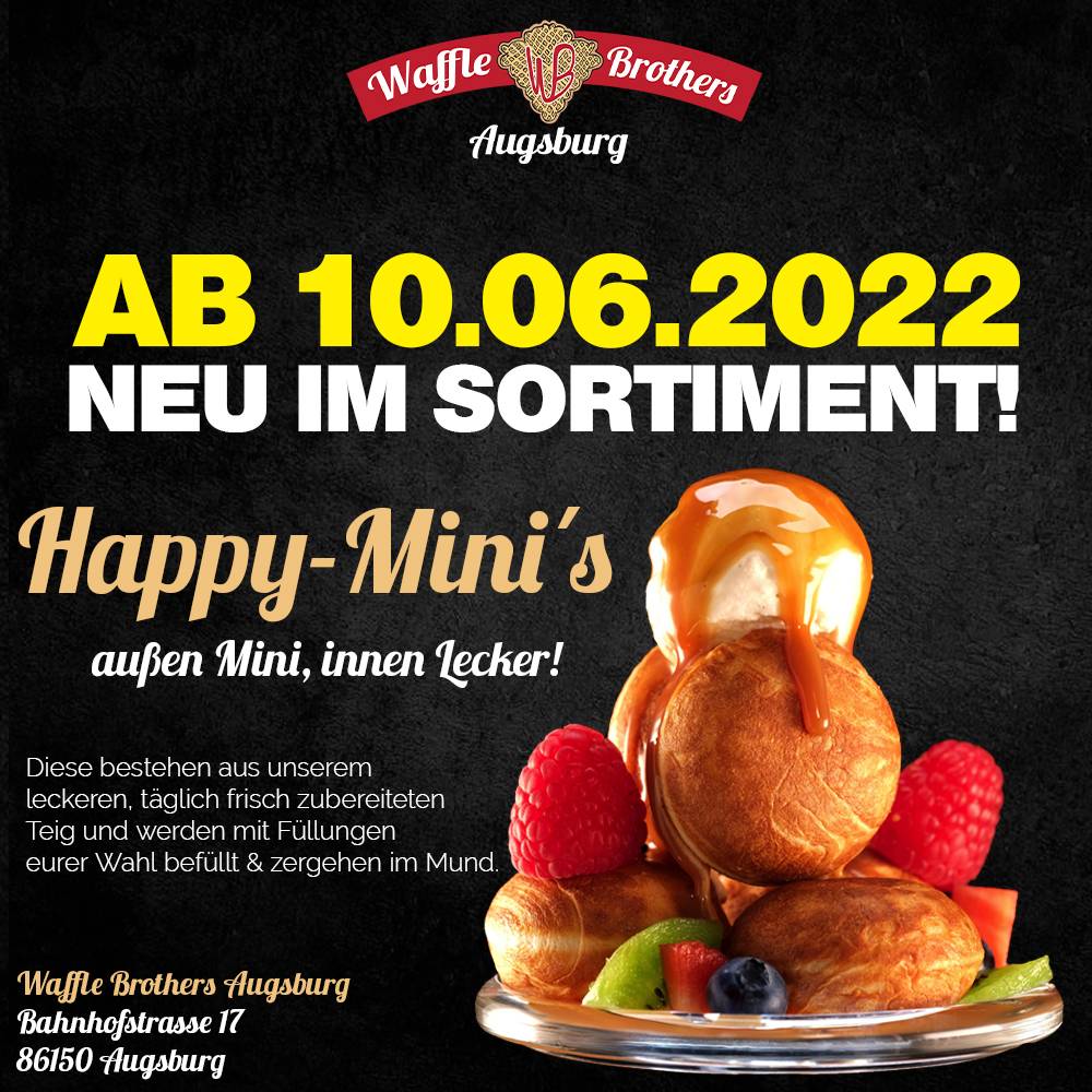 Speisekarte von Waffle Brothers Augsburg cafe, Augsburg
