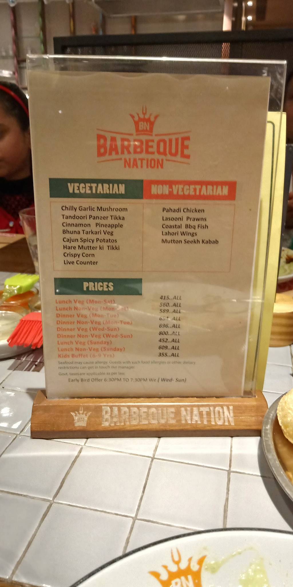 Menu At Barbeque Nation Gorakhpur City Mall Gorakhpur 3rd Floor