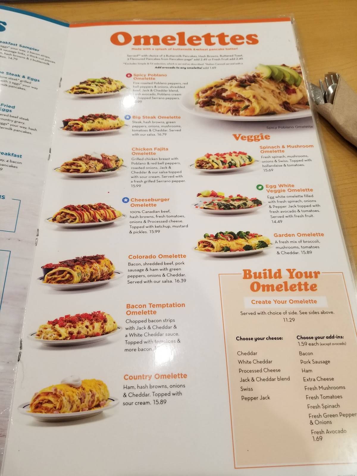 Menu At Ihop Restaurant, Calgary, 100 Anderson Rd Se #282