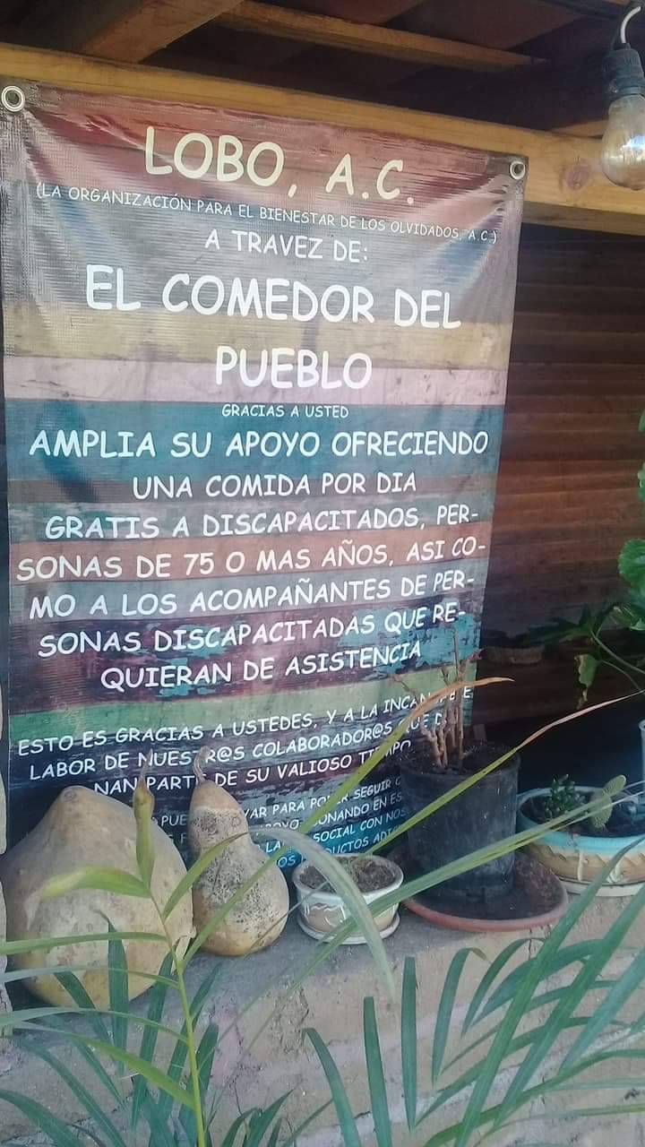 Carta Del Restaurante Comedor Del Pueblo Todos Santos Ensenada