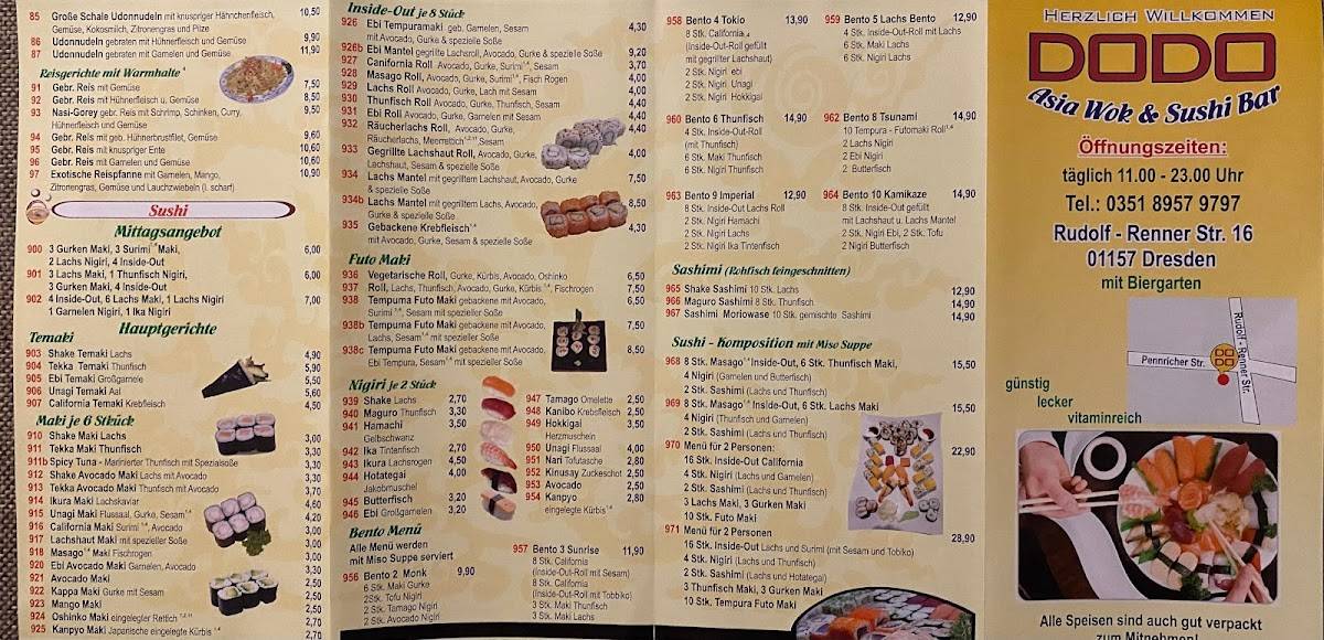 Dodo Asia Wok Sushi Bar