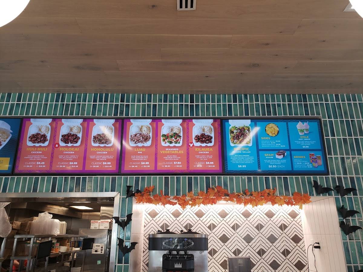 Menu at Hawaiian Bros Island Grill restaurant, Lee's Summit