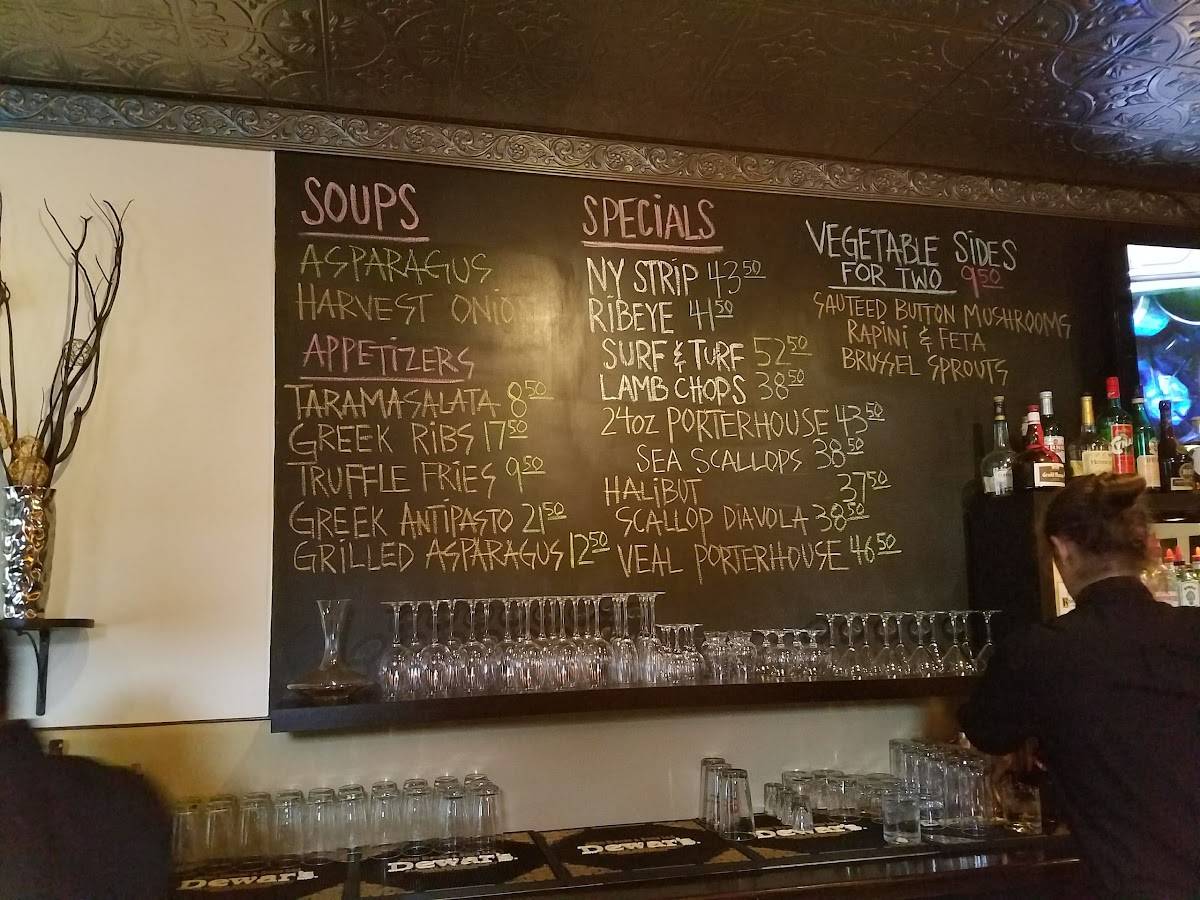 Menu at Medusa Grill & Bistro restaurant, Lake Geneva