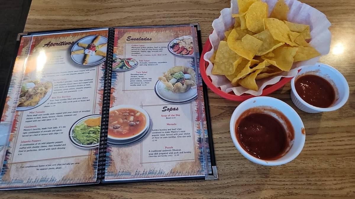 Menu at Murillo's Mexican Food -Monte Vista restaurant, Vacaville, E ...
